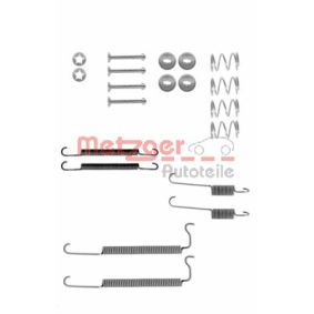 Achetez des Kit d'accessoires, mâchoire de frein METZGER 105-0628 à prix pour 8,56 €