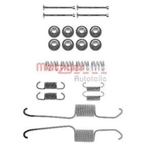 Achetez des Kit d'accessoires mâchoires de frein de chez METZGER en ligne pour Hiace IV Minibus (_H1_, _H2_) à prix modérés