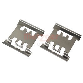 Achetez des Kit d'accessoires, plaquette de frein à disque de chez METZGER en ligne pour Movano Mk1 (A) Camion à Plateau / Châssis (X70) à prix modérés