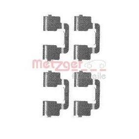 Comprar Kit de accesorios, pastillas de frenos de METZGER 109-1733 a bajo precio de 8,27 €