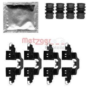 Compre Kit de acessórios, pastilhas de travão de METZGER online para TENGYI C20R Hatchback a preços moderados