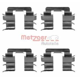 Zubehörsatz, Scheibenbremsbelag 109-1272 von METZGER günstig für 8,98 € online kaufen