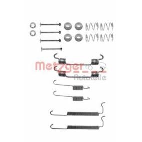 Achetez des Kit d'accessoires, mâchoire de frein METZGER 105-0710 à prix pour 12,71 €