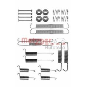 Compre Kit de accesorios de las zapatas de freno de METZGER online para California Westfalia T4 Bus (7DJ, 7DK, 70J) a precios moderados