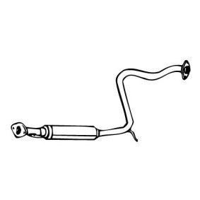 Compre Silenciador intermedio de VEGAZ online para PRIMERA Hatchback (P10) a precios moderados
