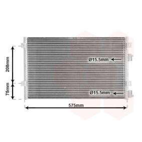 Comprar Condensador, aire acondicionado de VAN WEZEL 07005103 a bajo precio de 120,04 €