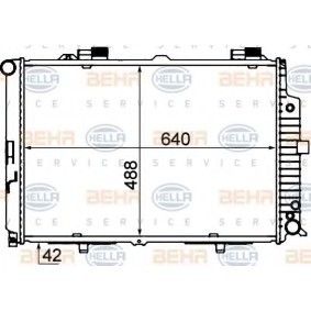 Kühler, Motorkühlung 8MK 376 712-784 von HELLA günstig für 192,04 € online kaufen