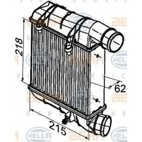 Ladeluftkühler 8ML 376 746-641 von HELLA günstig für 152,67 € online kaufen