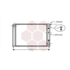 Kjøp Radiator, motorkjøling av VAN WEZEL 59002089 til den lave prisen 2192,85 NOK