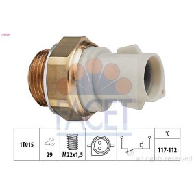 Achetez des Interrupteur de température, ventilateur de radiateur FACET 7.5264 à prix pour 18,17 €
