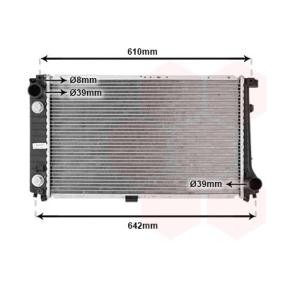 Kühler, Motorkühlung 06002126 von VAN WEZEL günstig für 273,19 € online kaufen