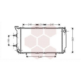 Kühler, Motorkühlung 51002018 von VAN WEZEL günstig für 129,99 € online kaufen