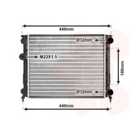 Comprar Radiador, refrigeración del motor de VAN WEZEL 98002002 a bajo precio de 77,12 €