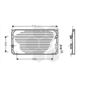 Compre Condensador de aire acondicionado de VAN WEZEL online para COROLLA Liftback (_E10_) a precios moderados
