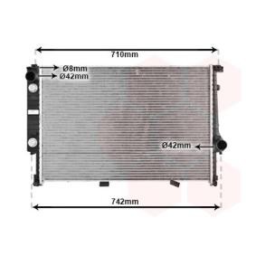 Kühler, Motorkühlung 06002094 von VAN WEZEL günstig für 312,31 € online kaufen