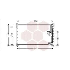 Compre Condensador de ar condicionado de VAN WEZEL online para ACCORD IV (CB) a preços moderados