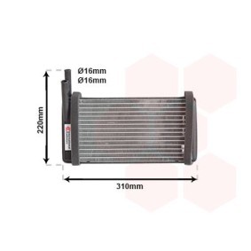 Achetez des Radiateur de chauffage de chez VAN WEZEL en ligne pour Discovery I (LJ) à prix modérés