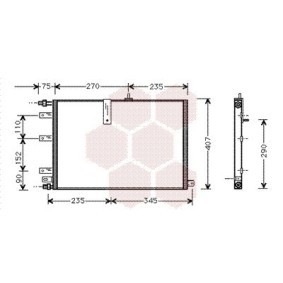 Acquista Condensatore climatizzatore da VAN WEZEL 47005034 a buon mercato per soli 97,82 €