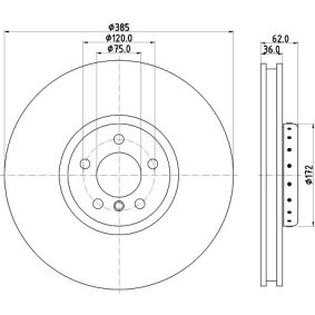 Lüfterrad, Motorkühlung 8MV 376 791-481 von HELLA günstig für 49,63 € online kaufen