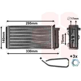 Comprar Radiador de calefacción de VAN WEZEL 17006183 a bajo precio de 32,46 €