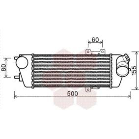 Comprar Intercooler de VAN WEZEL 82004227 a bajo precio de 204,86 €