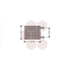 Achetez des Radiateur de chauffage VAN WEZEL 30006442 à prix pour 134,51 €