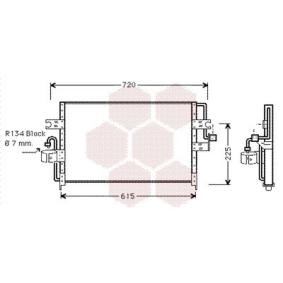 Compre Condensador de aire acondicionado de VAN WEZEL online para PRIMERA Hatchback (P10) a precios moderados