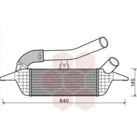Comprar Intercooler de VAN WEZEL 82004228 a bajo precio de 267,16 €