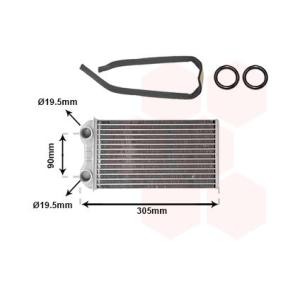 Achetez des Radiateur de chauffage VAN WEZEL 43006439 à prix pour 54,87 €