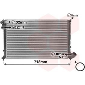 Comprar Radiador, refrigeración del motor de VAN WEZEL 09002105 a bajo precio de 113,25 €