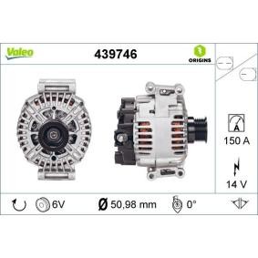 Compre Alternador da VALEO 439746 a um preço baixo por 381,92 €