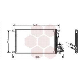 Compre Condensador de aire acondicionado de VAN WEZEL online para Transit Mk4 Furgoneta (E, VE83) a precios moderados