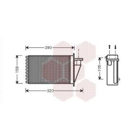 Comprar Radiador de calefacción de VAN WEZEL 17006266 a bajo precio de 29,98 €