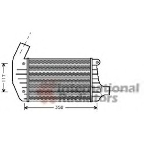 Köp Intercooler av VAN WEZEL 01004067 till det låga priset 3174,24 kr