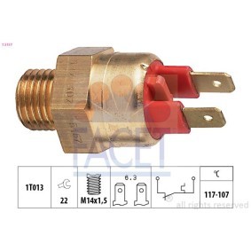 Temperaturschalter, Kühlerlüfter 7.5157 von FACET günstig für 60,69 € online kaufen