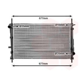 Kjøp Radiator, motorkjøling av VAN WEZEL 18002185 til den lave prisen 1978,32 NOK