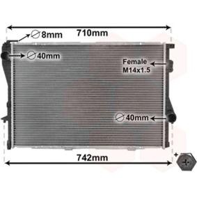 Kühler, Motorkühlung 06002170 von VAN WEZEL günstig für 154,12 € online kaufen