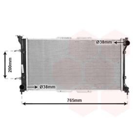 Kühler, Motorkühlung 51002037 von VAN WEZEL günstig für 121,03 € online kaufen