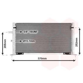 Comprar Condensador, aire acondicionado de VAN WEZEL 53005265 a bajo precio de 119,52 €