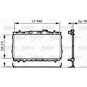 Kühler, Motorkühlung 819207 von VALEO günstig für 416,08 € online kaufen