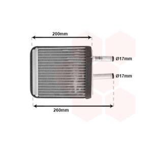 Wärmetauscher, Innenraumheizung 83006009 von VAN WEZEL günstig für 60,55 € online kaufen