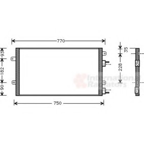 Compre Condensador de aire acondicionado de VAN WEZEL online para 300 M (LR) a precios moderados