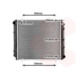 Kjøp Radiator, motorkjøling av VAN WEZEL 59002039 til den lave prisen 2476,00 NOK