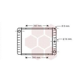 Kjøp Radiator, motorkjøling av VAN WEZEL 59002038 til den lave prisen 2814,85 NOK