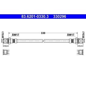 Comprar Latiguillo de freno de ATE 83.6201-0330.3 a bajo precio de 20,65 €