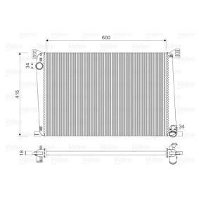Kjøp Radiator, motorkjøling av VALEO 735480 til den lave prisen 4974,58 NOK