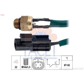 Temperaturschalter, Kühlerlüfter 7.5141 von FACET günstig für 16,08 € online kaufen