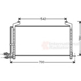 Acquista Condensatore climatizzatore da VAN WEZEL 47005031 a buon mercato per soli 196,40 €