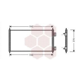 Compre Condensador de aire acondicionado de VAN WEZEL online para TRANSIT Furgón (FA_ _) a precios moderados