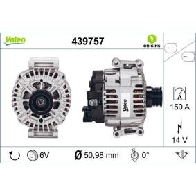 Compre Alternador da VALEO 439757 a um preço baixo por 326,43 €